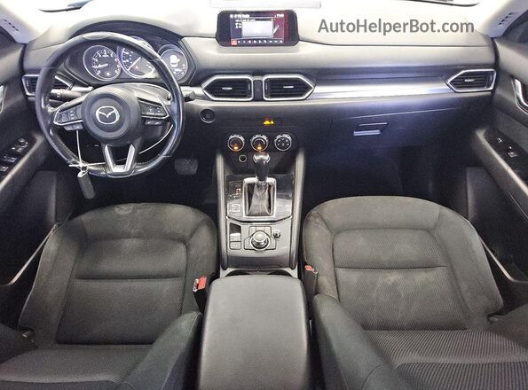 JM3KFABM0J1365830 2018 MAZDA CX-5 Blue Առջևի վահանակի տեսք