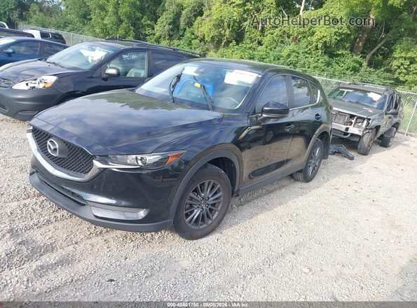 JM3KFABM0K0537975 2019 MAZDA CX-5 Black Առջևի ձախ երեք քառորդ տեսարան