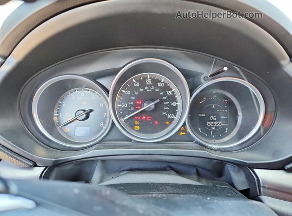 JM3KFABM0K1579184 2019 MAZDA CX-5 Silver Instrument cluster view