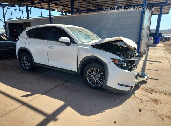 JM3KFABM1J1384192 2018 MAZDA CX-5 White წინა მარჯვენა