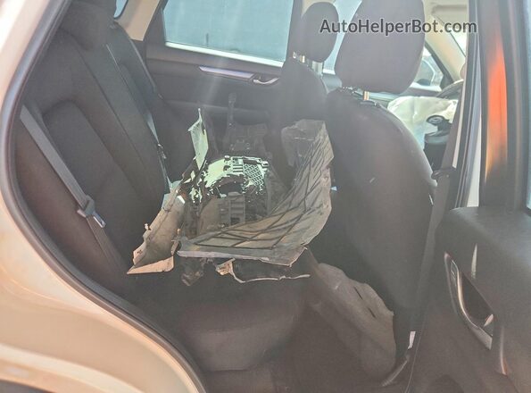 JM3KFABM1J1384192 2018 MAZDA CX-5 White უკანა სალონის ხედი