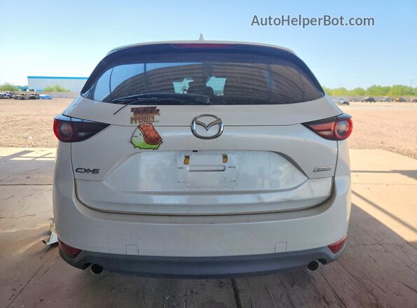 JM3KFABM1J1384192 2018 MAZDA CX-5 White უკანა ხედი