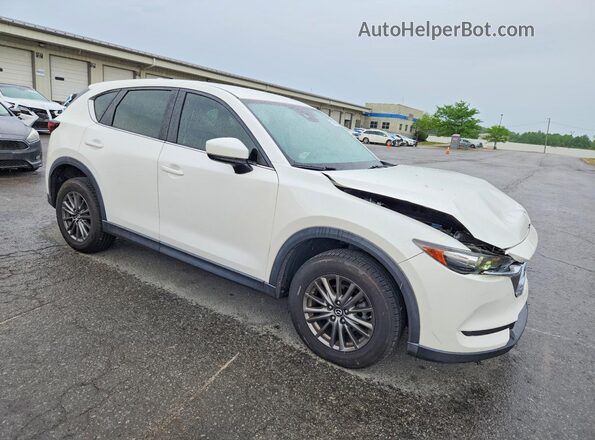 JM3KFABM1J1418020 2018 MAZDA CX-5 White Delantero derecho