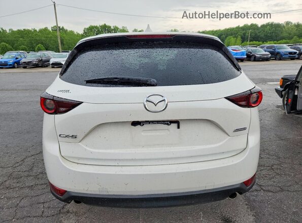 JM3KFABM1J1418020 2018 MAZDA CX-5 White Vista trasera