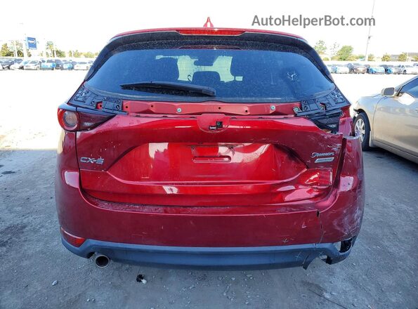JM3KFABM1K0540240 2019 MAZDA CX-5 Red Հետևի տեսք