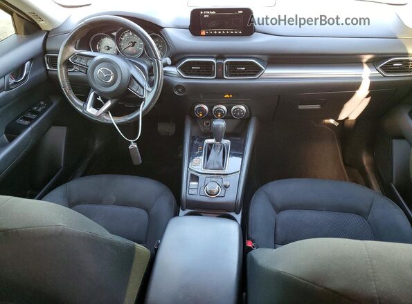 JM3KFABM1K0540240 2019 MAZDA CX-5 Red Առջևի վահանակի տեսք