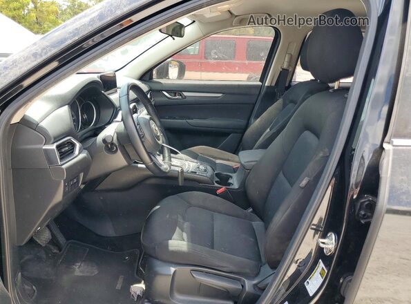 JM3KFABM2K0678496 2019 MAZDA CX-5 Черный Вид салона спереди