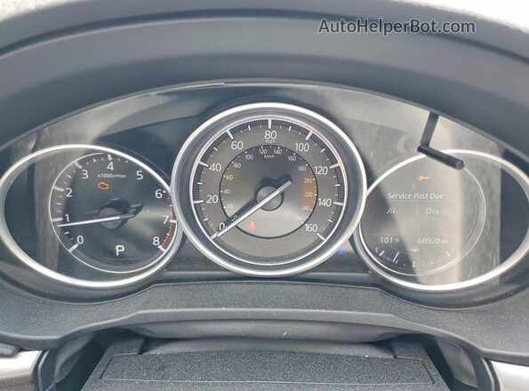 JM3KFABM2K0678496 2019 MAZDA CX-5 Черный Вид щитка приборов