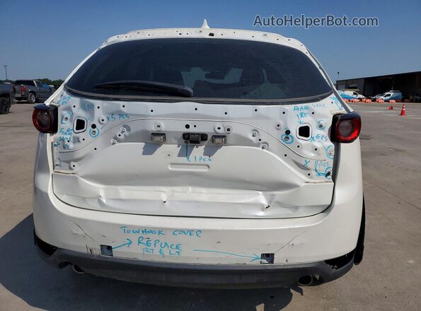 JM3KFABM2K1504633 2019 MAZDA CX-5 White Հետևի տեսք