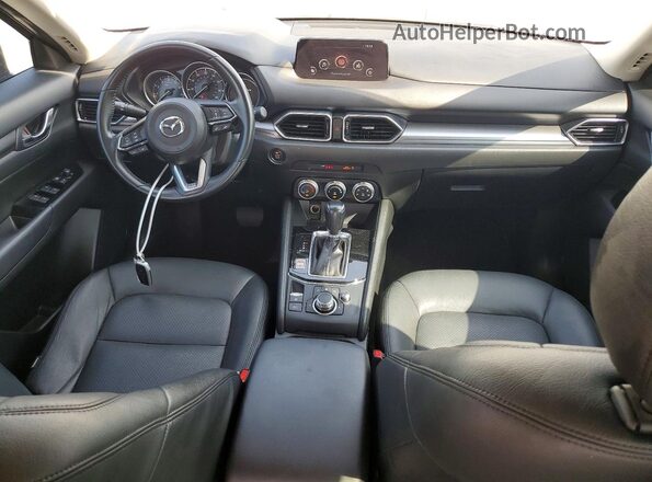 JM3KFABM2K1504633 2019 MAZDA CX-5 White Առջևի վահանակի տեսք