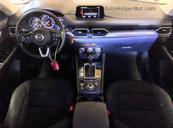 JM3KFABM2L0837938 2020 MAZDA CX-5 Red Вид панелі приладів