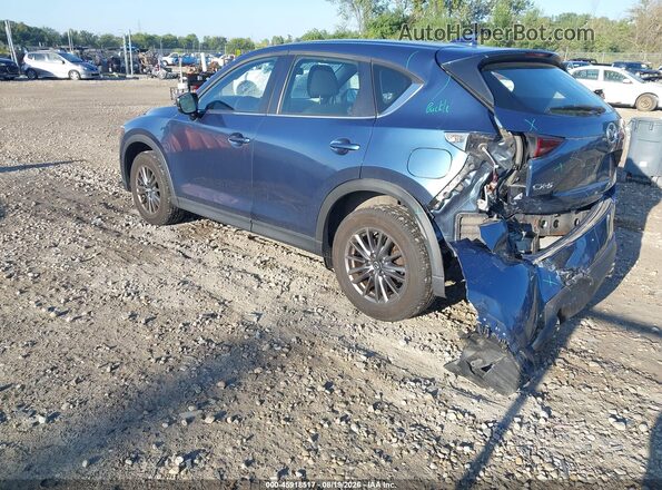 JM3KFABM3L1775556 2020 MAZDA CX-5 Blue უკანა მარცხენა