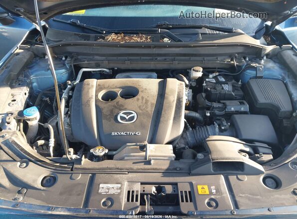 JM3KFABM3L1775556 2020 MAZDA CX-5 Blue უკანა ხედი