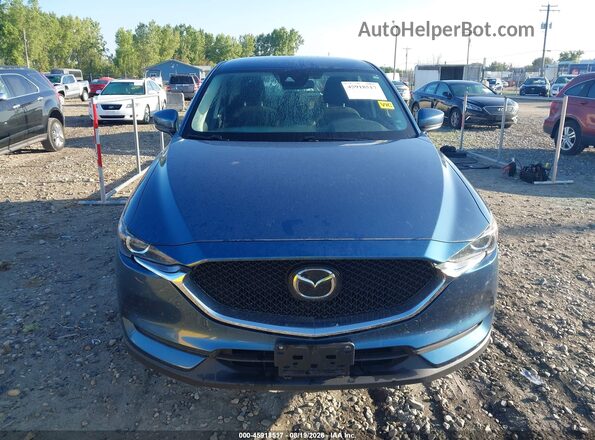 JM3KFABM3L1775556 2020 MAZDA CX-5 Blue უკანა სალონის ხედი