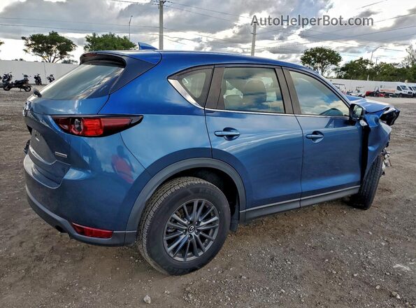 JM3KFABM3L1780059 2020 MAZDA CX-5 Blue Задня права чверть