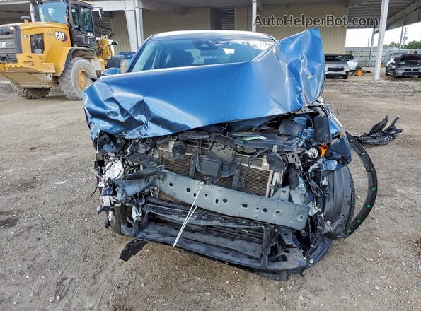 JM3KFABM3L1780059 2020 MAZDA CX-5 Blue Вид спереду
