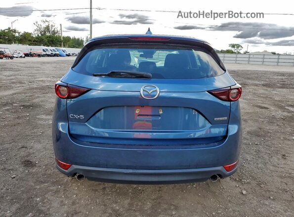 JM3KFABM3L1780059 2020 MAZDA CX-5 Blue Вид ззаду