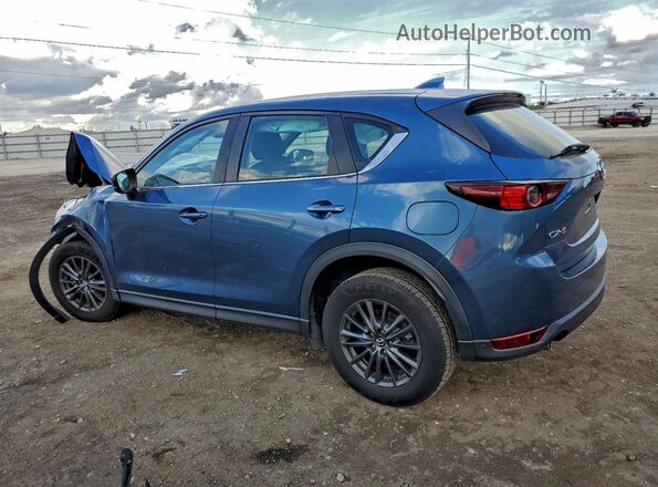 JM3KFABM3L1780059 2020 MAZDA CX-5 Blue Задня ліва чверть