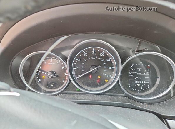 JM3KFABM4K1699005 2019 MAZDA CX-5 Silver Սարքավորումների վահանակի տեսք