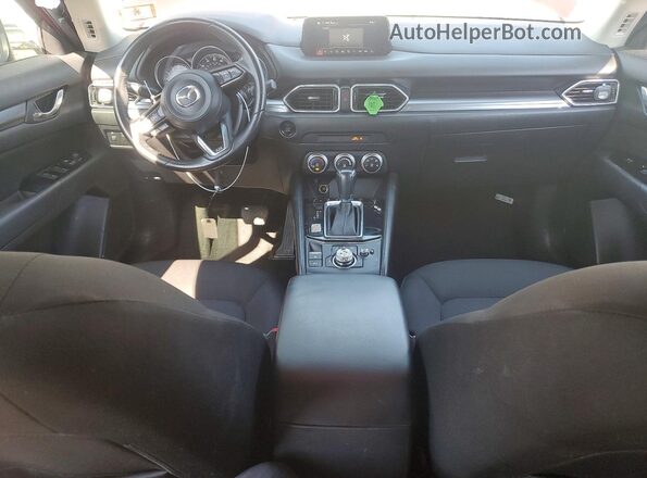 JM3KFABM5K0625565 2019 MAZDA CX-5 Red Առջևի վահանակի տեսք