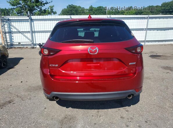 JM3KFABM5K0625565 2019 MAZDA CX-5 Red Հետևի տեսք