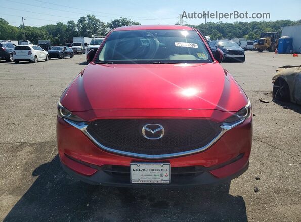 JM3KFABM5K0625565 2019 MAZDA CX-5 Red Դիմացի տեսք