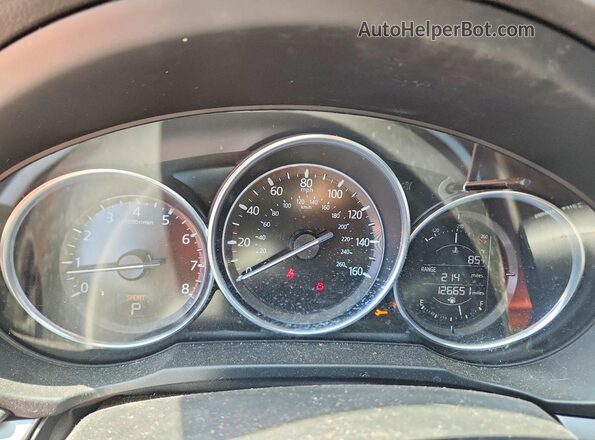JM3KFABM6K0642276 2019 MAZDA CX-5 Charcoal Սարքավորումների վահանակի տեսք
