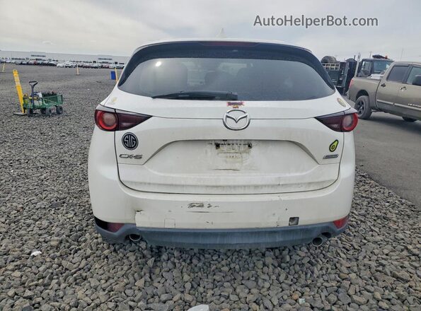 JM3KFABM6K0675682 2019 MAZDA CX-5 White Rear view