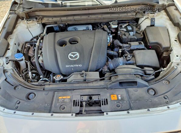 JM3KFABM6M0353286 2021 MAZDA CX-5 White Вид підкапотного простору