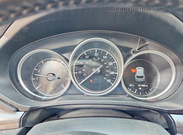 JM3KFABM6M0353286 2021 MAZDA CX-5 White Вид щитка приладів