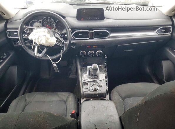 JM3KFABM7K0662102 2019 MAZDA CX-5 White Вид панелі приладів