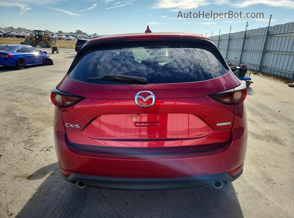 JM3KFABM7L0795864 2020 MAZDA CX-5 Red Vista trasera