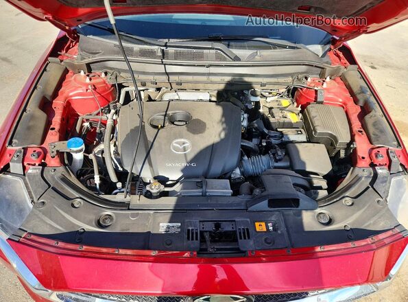 JM3KFABM7L0795864 2020 MAZDA CX-5 Red Vista del compartimento del motor