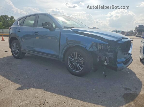 JM3KFABM7L1819509 2020 MAZDA CX-5 Blue Delantero derecho
