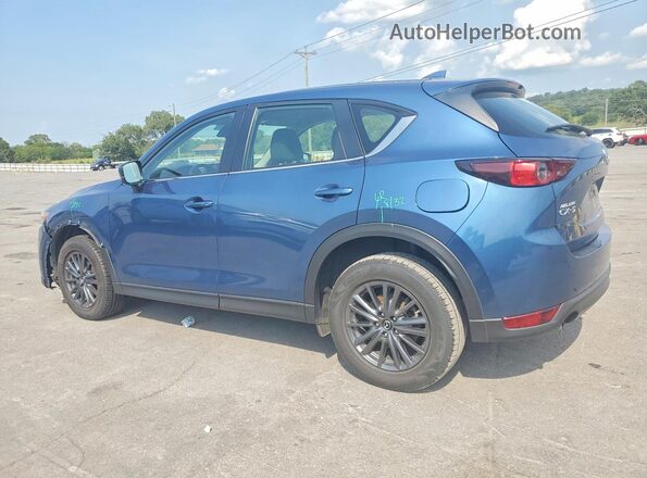 JM3KFABM7L1819509 2020 MAZDA CX-5 Blue Trasero izquierdo