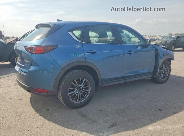 JM3KFABM7L1819509 2020 MAZDA CX-5 Blue Trasero derecho