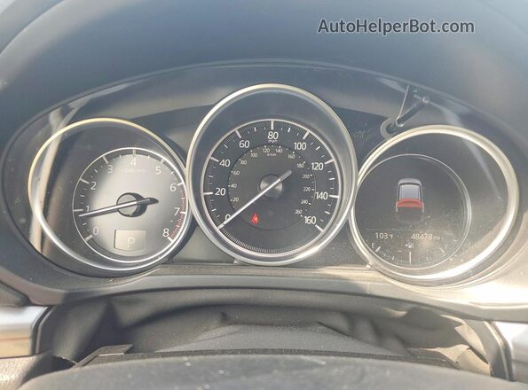 JM3KFABM7L1819509 2020 MAZDA CX-5 Blue Vista del cuadro de instrumentos