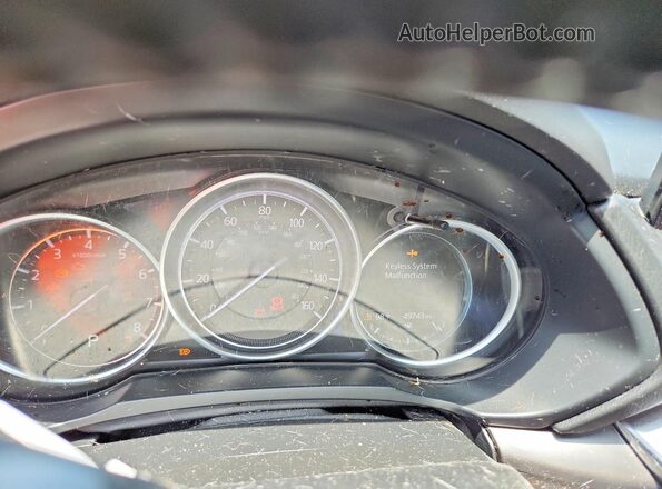 JM3KFABM7M0358769 2021 MAZDA CX-5 Black ხელსაწყოთა პანელის ხედი