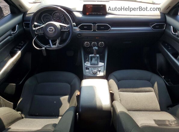 JM3KFABM9J1437950 2018 MAZDA CX-5 White Dashboard view