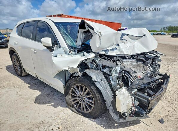 JM3KFABM9J1454988 2018 MAZDA CX-5 White Delantero derecho