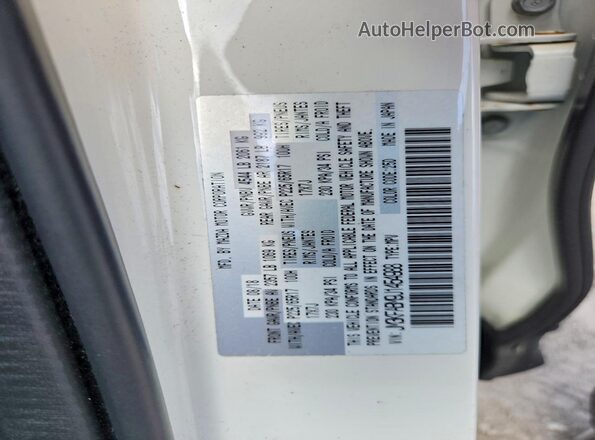 JM3KFABM9J1454988 2018 MAZDA CX-5 White Vista de la etiqueta del VIN
