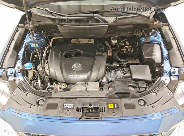 JM3KFABMXJ1420655 2018 MAZDA CX-5 Blue Widok komory silnika