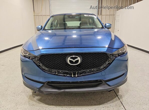 JM3KFABMXJ1420655 2018 MAZDA CX-5 Blue Widok z przodu