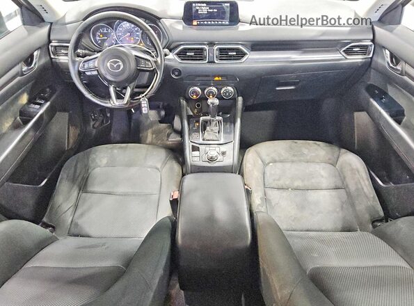 JM3KFABMXJ1420655 2018 MAZDA CX-5 Blue Widok deski rozdzielczej