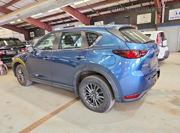 JM3KFABMXL0751308 2020 MAZDA CX-5 Blue Задня ліва чверть