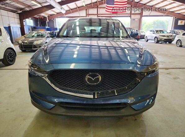 JM3KFABMXL0751308 2020 MAZDA CX-5 Blue Вид спереду