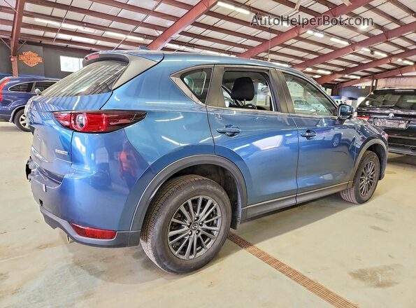 JM3KFABMXL0751308 2020 MAZDA CX-5 Blue Задня права чверть