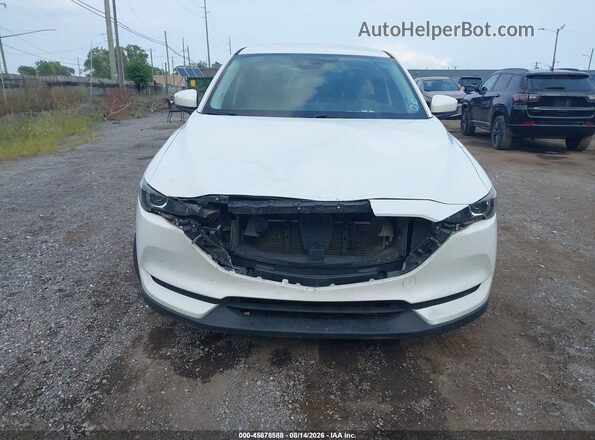 JM3KFACL0H0192414 2017 MAZDA CX-5 White Вид щитка приладів