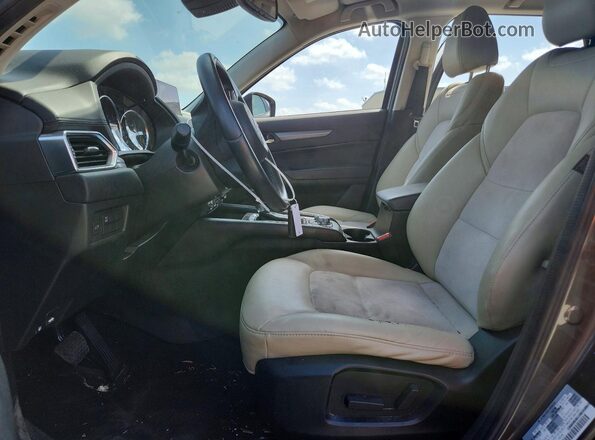 JM3KFACL1H0214968 2017 MAZDA CX-5 Charcoal Սալոնի դիմացի տեսք