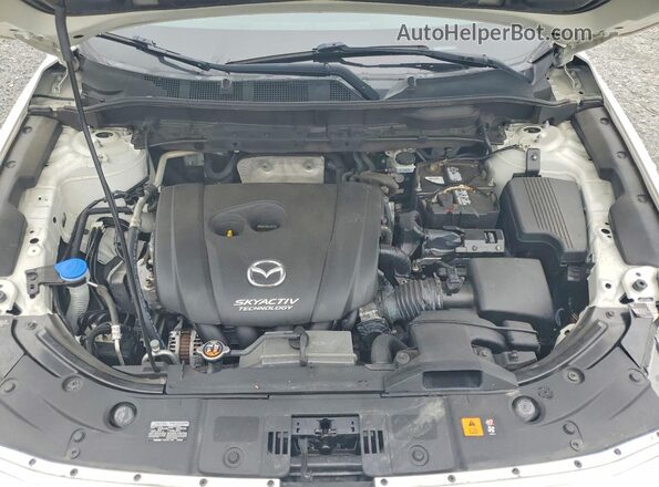 JM3KFACL2H0100929 2017 MAZDA CX-5 White Vista interior trasera